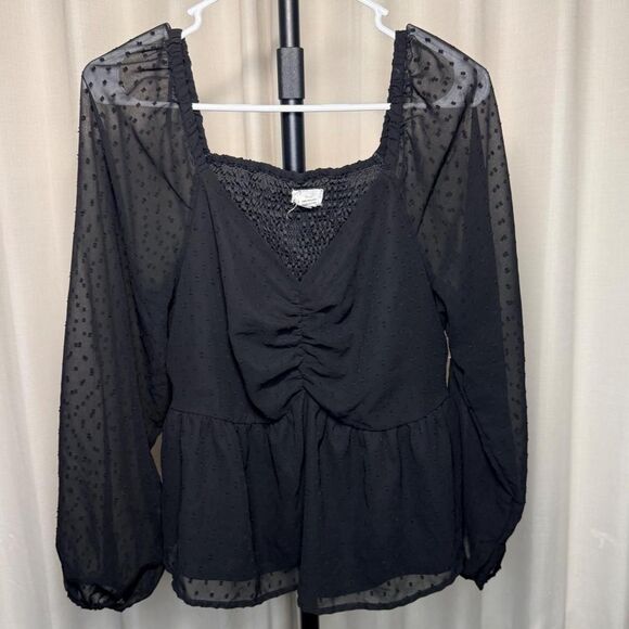 japna Tops - Japna Women's Black Blouse
